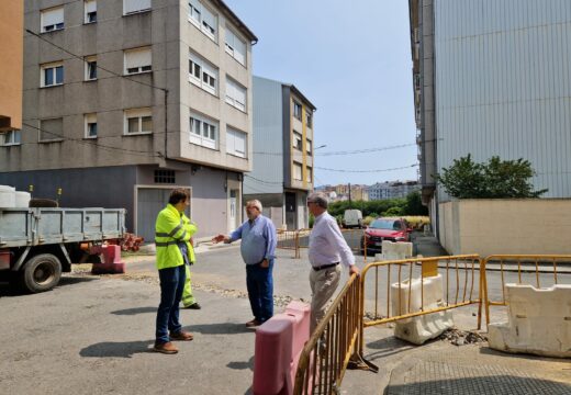 En marcha as obras de reurbanización das rúas Labarta Pose Manuel Murguía, Otero Pedrayo e parte de Antón Fraguas